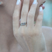 Bague "Partout où vous serez"