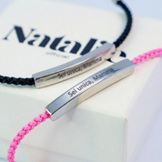 Bracciale con Incisione "Sei unica, Mamma"