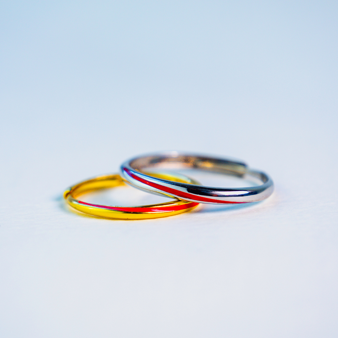 Bague "Fil Rouge du Destin"