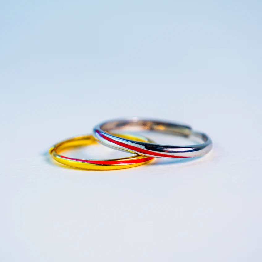 Bague "Fil Rouge du Destin"
