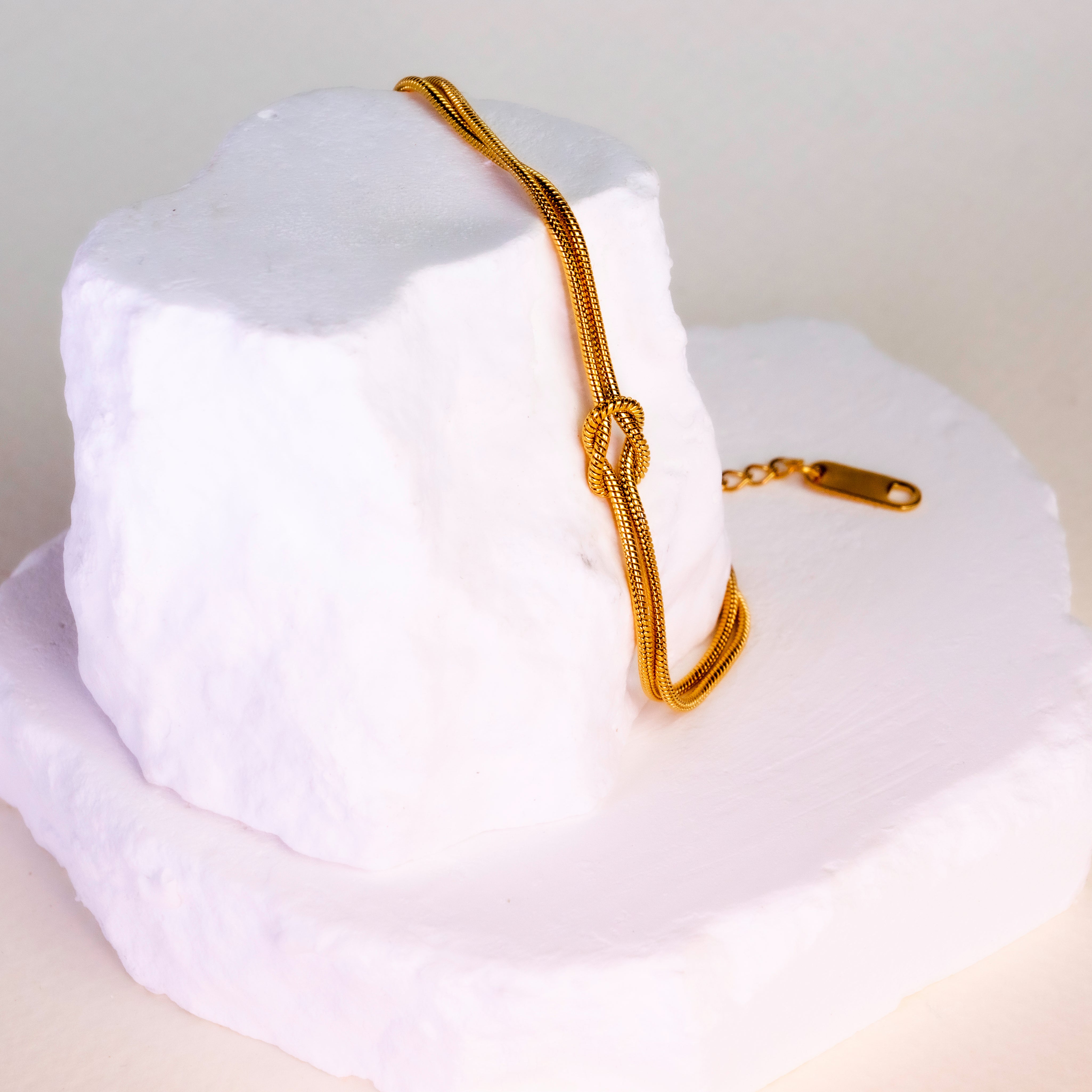 Coppia di 2 Bracciali Nodo d'Amore