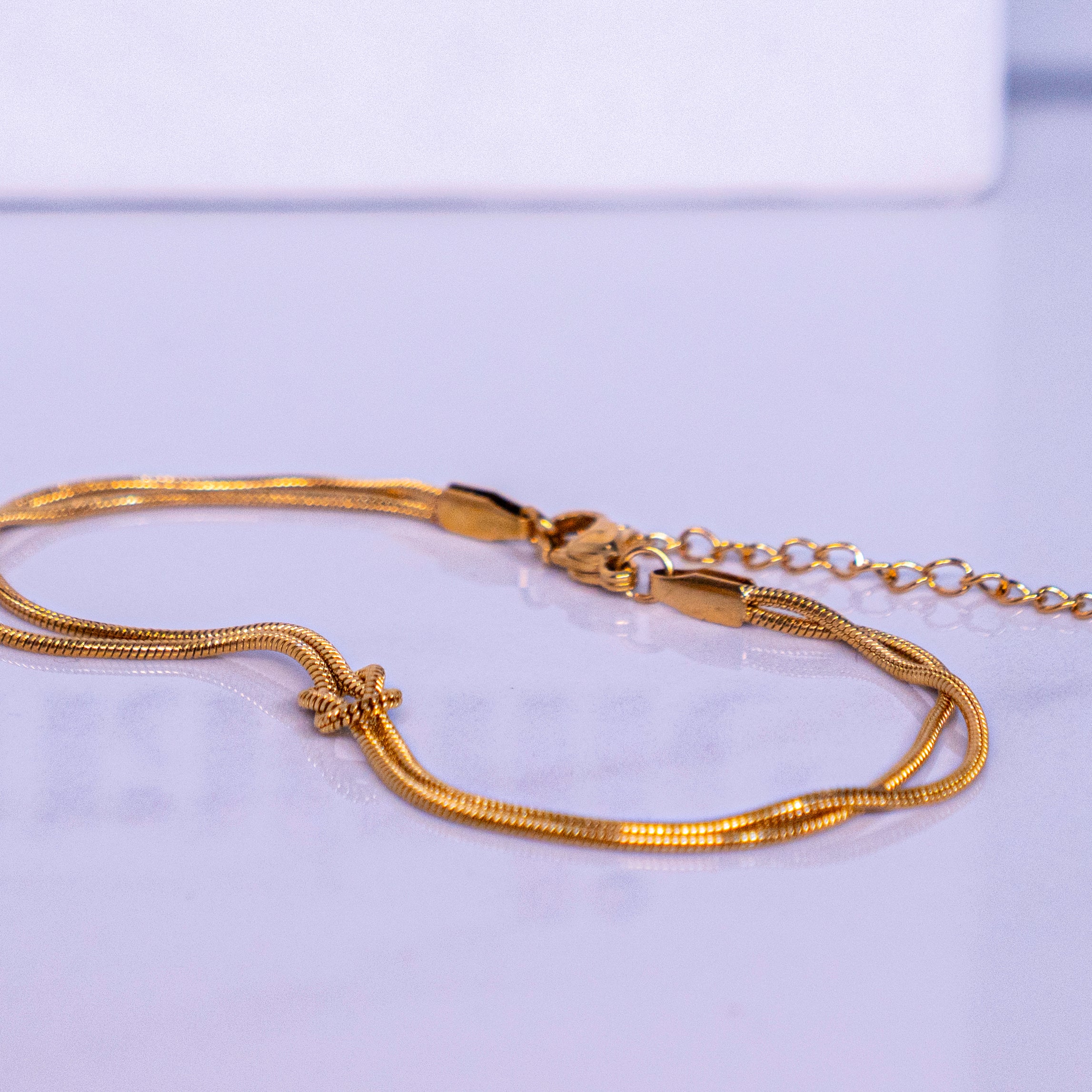 Bracelet "nœud d'amour