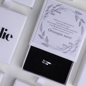Bague "EVERYWHERE YOU WILL BE" (Partout où vous serez)