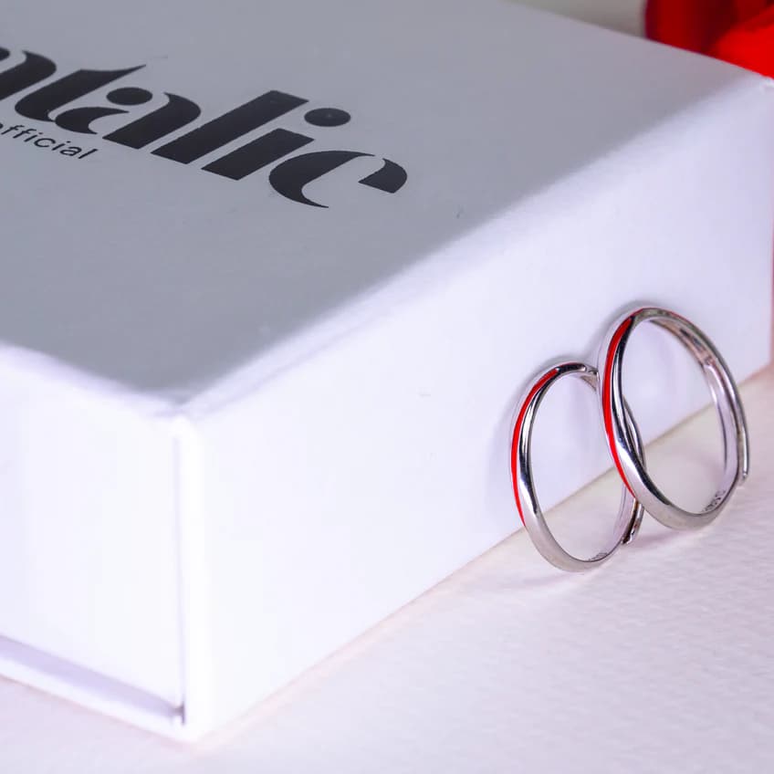 Bague "Fil Rouge du Destin"